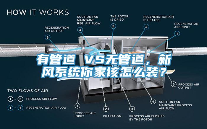 有管道 VS無管道，新風係統你家該怎麽裝？