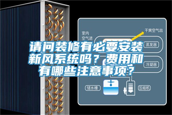 請問裝修有必要安裝新風係統嗎？費用和有哪些注意事項？