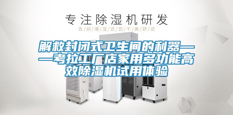 解救封閉式衛生間的利器——考拉工廠店家用多功能高效蘑菇视频网站試用體驗