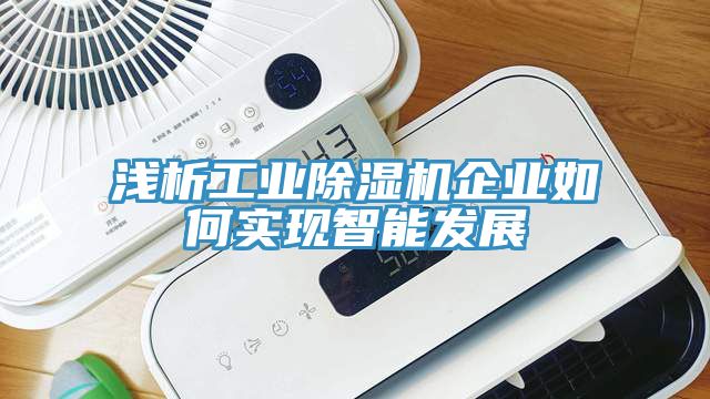 淺析工業蘑菇视频网站企業如何實現智能發展