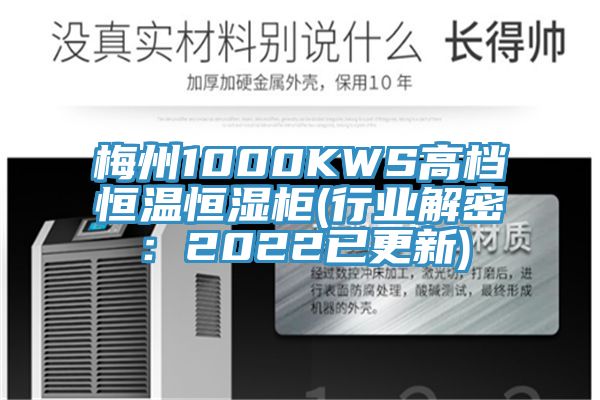 梅州1000KWS高檔恒溫恒濕櫃(行業解密：2022已更新)