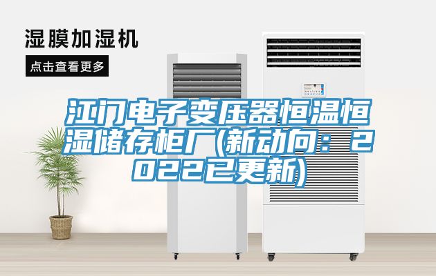 江門電子變壓器恒溫恒濕儲存櫃廠(新動向：2022已更新)